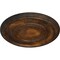 Ekena Millwork Federal Roped Large Ceiling Medallion (Fits Canopies up to 7 3/4"), 17 3/8"OD x 1 1/8"P, Rust CM17FERUS - alternate 4